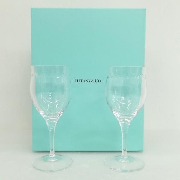 ティファニー TIFFANY &amp; CO. スウィング ペア ワイングラス クリスタル 2客