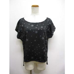 ダミス DA MISS フィットネス ヨガ ダンス 半袖 Tシャツ M 黒 ブラック 星柄 スポーツ...