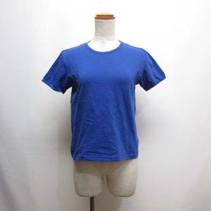 イネド INED 半袖 Tシャツ カットソー 2 ブルー 日本製 レディース｜vectorpremium