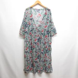 ハンチ HUNCH ストライプ × 花柄 シアー...の商品画像