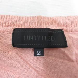 アンタイトル UNTITLED 長袖 ニット ...の詳細画像2