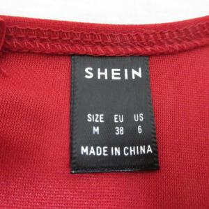 シーイン SHEIN 美品 長袖 プリーツ ワ...の詳細画像2