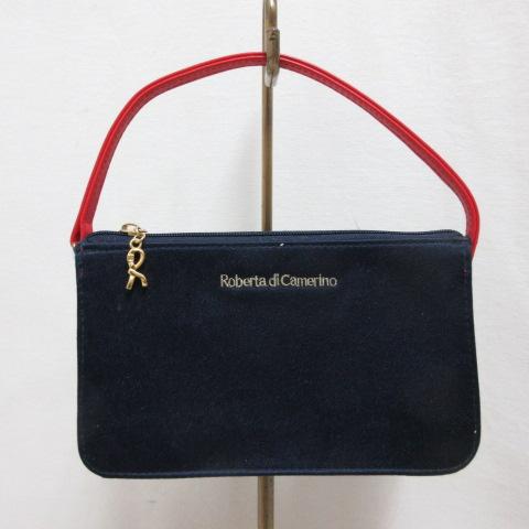 ロベルタディカメリーノ Roberta di Camerino 美品 ミニ ハンド バッグ ポーチ ...