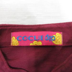 コキュデップ COCUE dep 七分袖 チャ...の詳細画像2