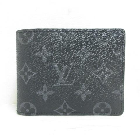 未使用品 ルイヴィトン LOUIS VUITTON モノグラム エクリプス ポルトフォイユ ミュルテ...