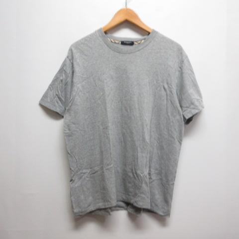 バーバリー ロンドン BURBERRY LONDON 半袖 クルーネック Tシャツ L グレー 正規...