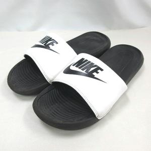 ナイキ NIKE VICTORI ONE SLIDE CN9675-005 ビクトリー ワン スライド サンダル 白 黒 US6 24cm メンズ｜vectorpremium