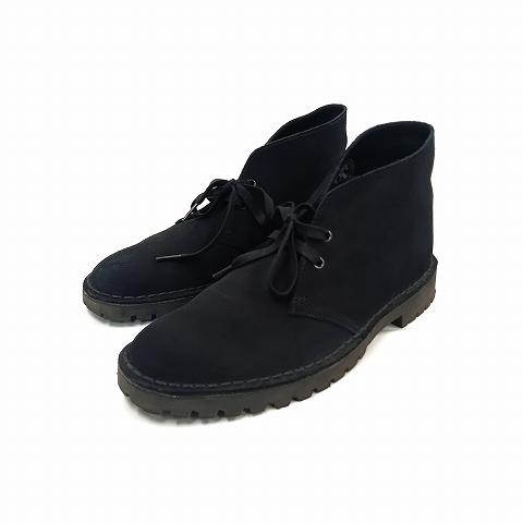 クラークス clarks Desert Rock ブーツ 26162705 26.5cm 靴 黒 ブ...