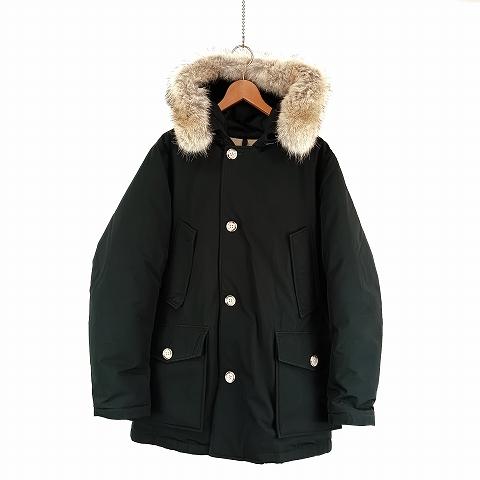 ウールリッチ WOOLRICH NEW ARCTIC PARKA ダウン ジャケット L 黒 ブラッ...
