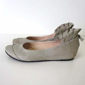 ドゥーズィエムクラス DEUXIEME CLASSE サンダル ウッド レザー 37 茶 