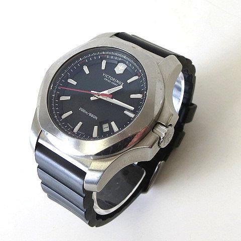 ビクトリノックス VICTORINOX 腕時計 スイスアーミー イノックス デイト 241682 ク...
