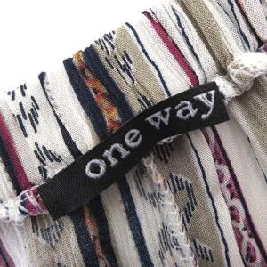 ワンウェイ one way ブラウス ストライ...の詳細画像4