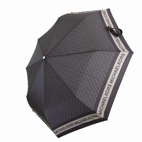 未使用品 マイケルコース MICHAEL KORS 傘 雨傘 日傘 晴雨兼用 折り畳み ジャンプ傘 ...
