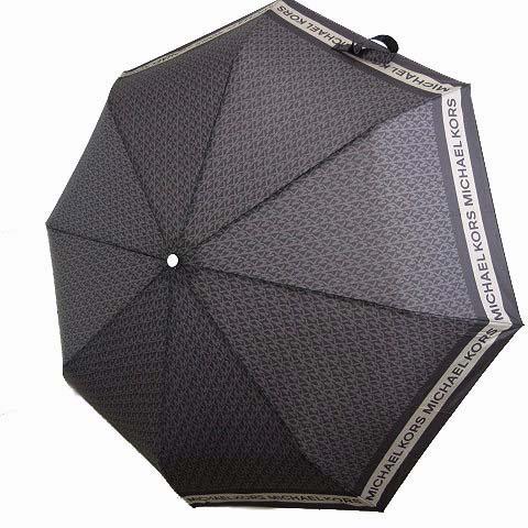 未使用品 マイケルコース MICHAEL KORS 傘 雨傘 日傘 晴雨兼用 折り畳み ジャンプ傘 ...