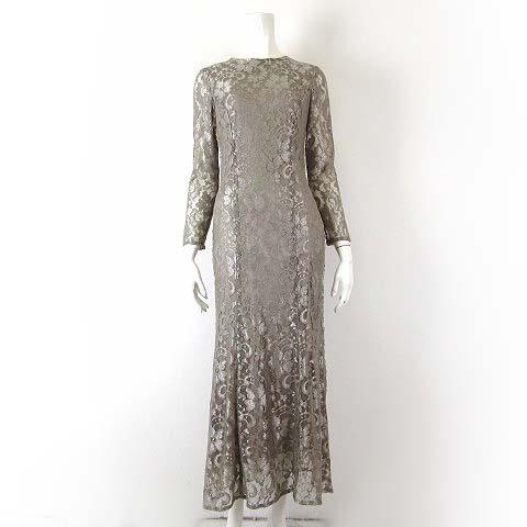 未使用品 BEAUTIFLY MANON DESIGN ワンピース ドレスワンピース ロング 総レー...