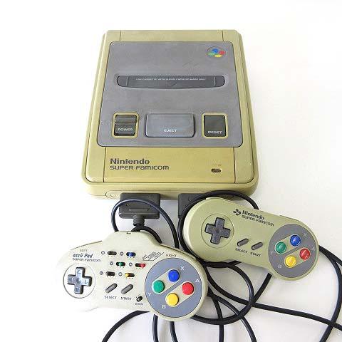 ニンテンドー 任天堂 Nintendo スーパーファミコン スーファミ 本体 コントローラー2個 S...