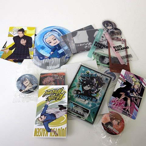 呪術廻戦 JUJUTSU KAISEN コレクション カード ブックマーク 缶バッジ など 15個 ...