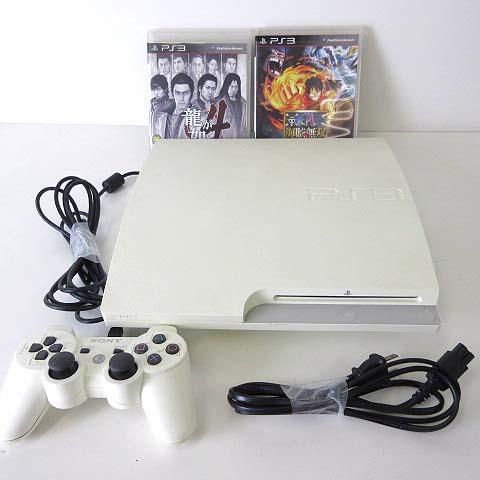 SONY プレステ3 PS3 プレイステーション3 本体 ジャンク コントローラー ソフト 3個 龍...