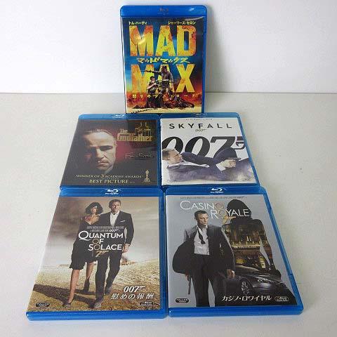 Blu-ray ブルーレイ ディスク 5枚セット 007シリーズ カジノロワイヤル 慰めの報酬 ゴッ...