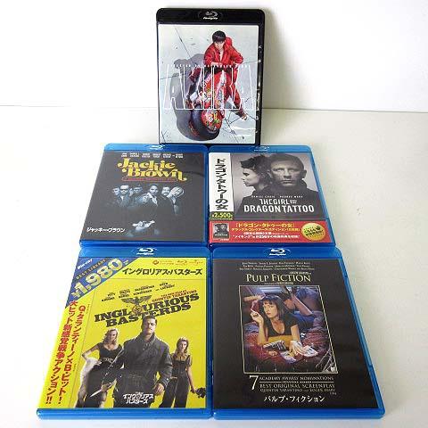 Blu-ray ブルーレイ ディスク 5枚 パルプフィクション AKIRA ドラゴンタトゥーの女 ジ...