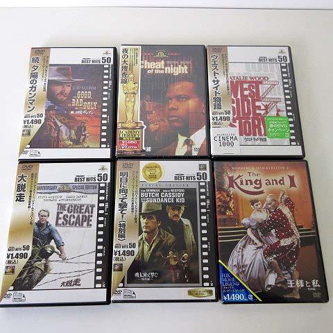 未使用品 未開封 洋画 西部劇 名作 DVD 6枚セット 美品 続 夕陽のガンマン 明日に向かって撃...