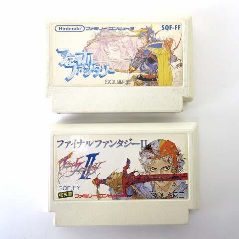 ジャンク 激レア 希少 初代 ファミコン ソフト 任天堂 ファイナルファンタジー1 初代 2枚セット...