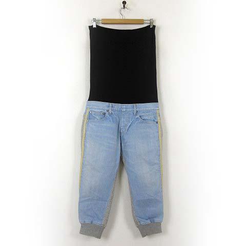 ダブルスタンダードクロージング ダブスタ ピークク p;kuku マタニティ デニムパンツ F タグ...