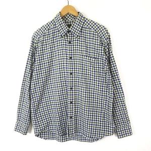 レノマ renoma UP シャツ チェック オックスフォード ボタンダウン 長袖 LL マルチカラー 大きいサイズ メンズ