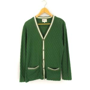 メンズ 緑 ニット カーディガンの商品一覧 通販 Yahoo ショッピング