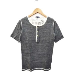 アバハウス ABAHOUSE Tシャツ 半袖 ヘンリーネック...