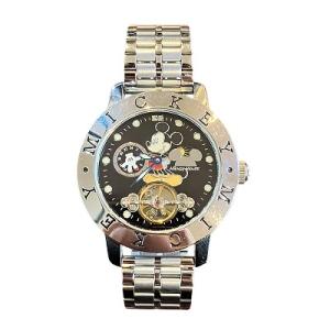 ディズニー 生誕80周年メモリアルウォッチ 手巻き ミッキーマウス 1625/2000 シルバーカラ...