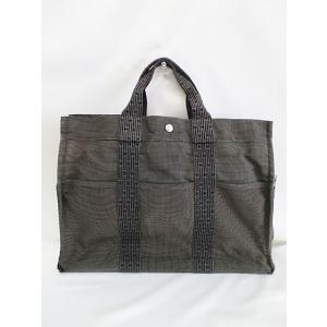 エルメス HERMES トートバッグ エールラインMM グレ...