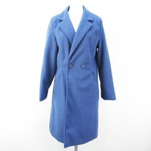 チェスターコート レディース 青の商品一覧 通販 Yahoo ショッピング
