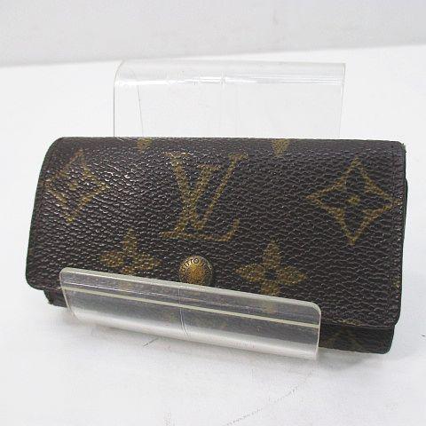 ルイヴィトン LOUIS VUITTON キーケース ミュルティクレ4 M62631 モノグラム ブ...