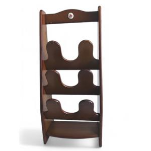 木製 スリッパラック 3段 ブラウン その他