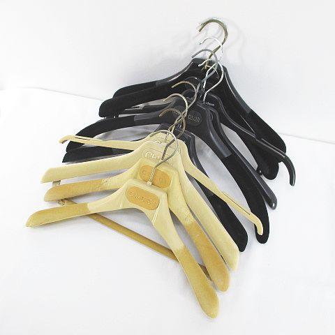 グッチ ハンガー10本セット クロエ イヴサンローラン ロベルトカヴァリ マークジェイコブス キャサ...