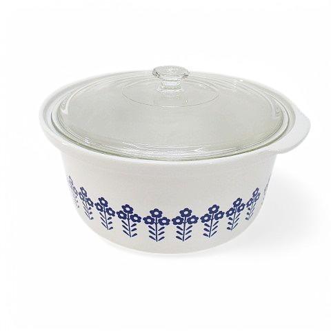 SHARP N-200 電子レンジ オーブンレンジ用 煮込み 炊飯 キャセロール 白系 ホワイト 花...