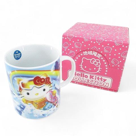 ハローキティ Hello Kitty 冬期限定 地域限定 マグカップ コーヒーカップ マルチカラー系...