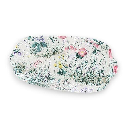 バラクラ BARAKURA English Garden イングリッシュ ガーデン トレー お盆 緑...