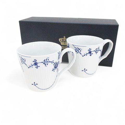 ロイヤルコペンハーゲン ROYAL COPENHAGEN ブルーコペンハーゲン ペア マグカップ 白...