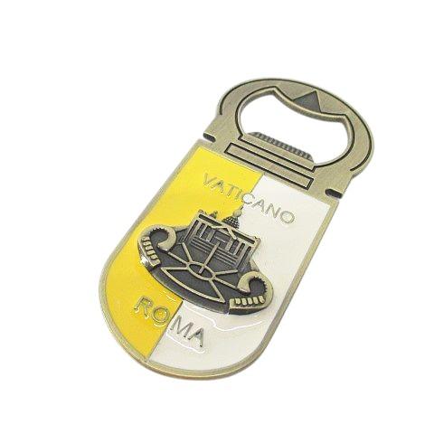 VATICANO ROMA 栓抜き 瓶オープナー マグネット 黄 イエロー系 キッチン用品 その他