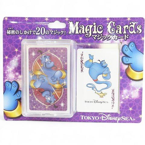 未使用品 ディズニー Disney ジーニーのMagic Cards 東京ディズニーシー マジックカ...