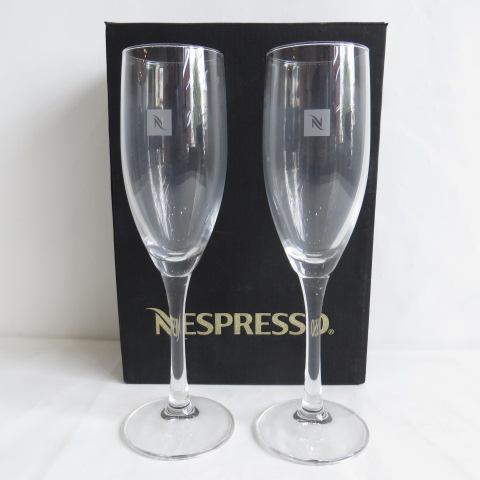NESPRESSO ネスプレッソ オリジナル シャンパングラス フルートグラス ペア