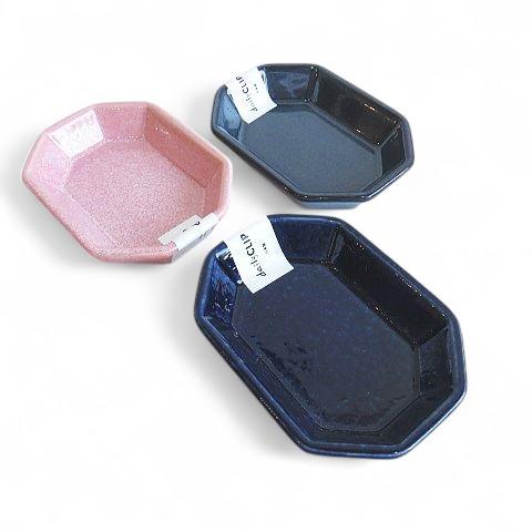 未使用品 daily CLIP スタディオクリップ 美濃焼 八角長小皿 3点 セット