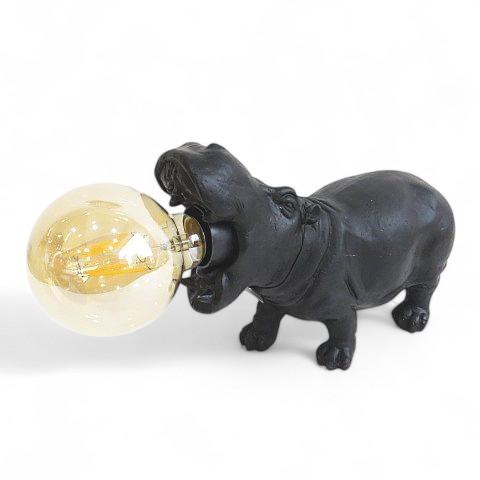 未使用品 SOW テーブルランプ 電池式 ライト 間接照明 動物 デコアニマルライト カバ DRLG...