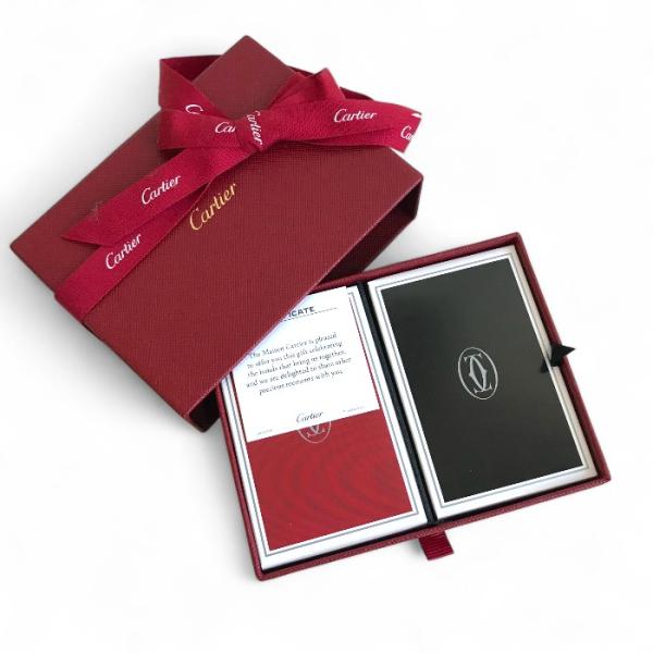 カルティエ Cartier トランプ  2つセット ボルドー ブラック 箱付き