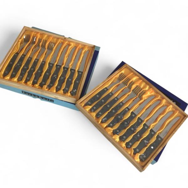 未使用品 YUTAKA ISHINABE 石鍋裕シェフ Fork &amp; knife フォーク&amp;ナイフ1...