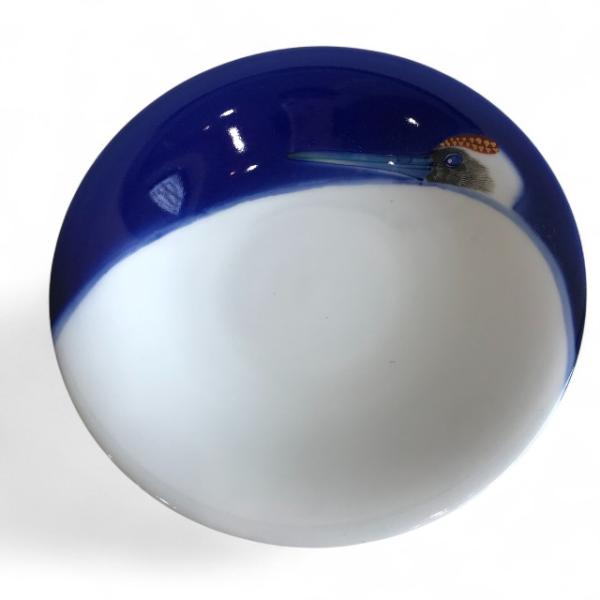 オールド香蘭社 白鷺文様 中皿 食器 レトロ 鶴絵皿 浅鉢