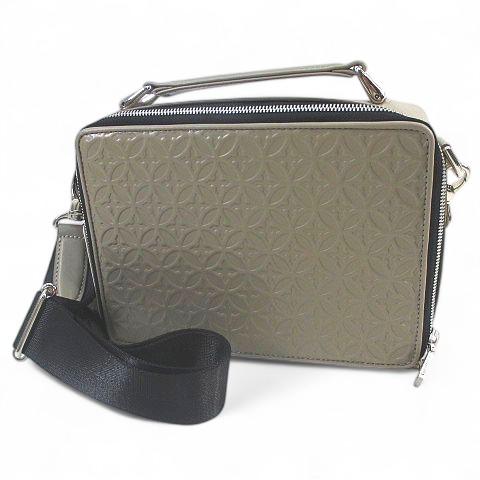 未使用品 ドレステリア DRESSTERIOR ウェルシュ レザーショルダーバッグ 手付き 8641...