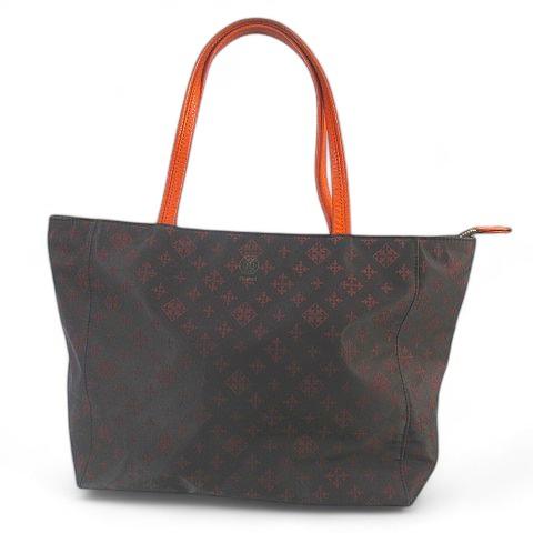ラシット RUSSET モノグラム トートバッグ 総柄 ブラウン 茶系 レディース
